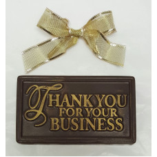 Thank You For Your Business  chocolate bar
